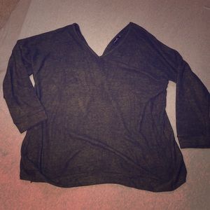 Amaryllis twist back sweater